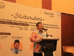 Gelar Silaturahmi dengan Ulama dan Tokoh Masyarakat, Aminullah Apresiasi Sun Life