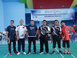 Wali Kota Buka Kejuaraan Bulu Tangkis Antar SKPK