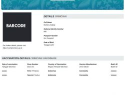 Kemenkes Terbitkan Sertifikat Vaksinasi COVID-19 Internasional sesuai Standar WHO