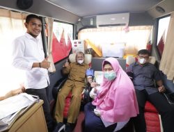 Aksi Donor Darah Dinas Pengairan Aceh Kumpulkan 97 Kantong