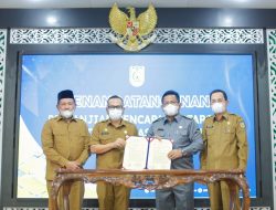Pacu Realisasi PAD, 11 Kepala OPD Pengelola PAD Tandatangani Perjanjian Pencapaian Realisasi
