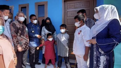 Lagi, Aminullah Bangun Istana untuk 3 Anak Yatim Duafa