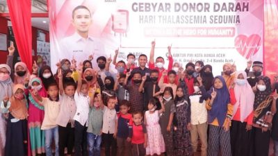 Ketua PMI Banda Aceh Jamin Ketersediaan Stok Darah Bagi Anak Talasemia