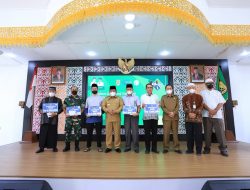 Aminullah Salurkan Zakat BMK Senif Fisabilillah Operasional Masjid