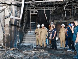 Wali Kota Tinjau Kondisi Suzuya Mall Pasca Kebakaran