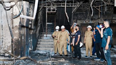 Wali Kota Tinjau Kondisi Suzuya Mall Pasca Kebakaran