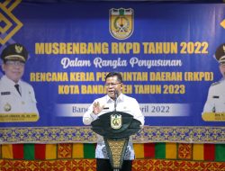 Wali Kota Buka Musrenbang RKPD Tahun 2023