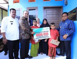 Aminullah Wujudkan Rumah Impian 2 Anak Yatim Lampulo