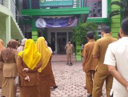 Pimpin Apel Perdana Pasca Idul Fitri 1443 H, Ridwan Ibrahim Perkuat Kebersamaan Jajaran DSI Kota