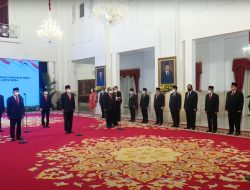 Presiden Lantik Menteri dan Wamen Kabinet Indonesia Maju