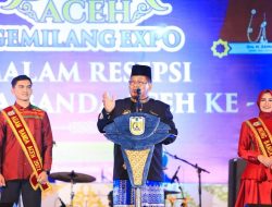 Meriahnya Malam Puncak HUT Ke-817 Kota Banda Aceh