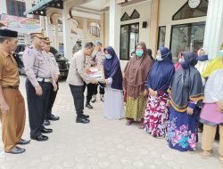 Polresta Banda Aceh Salurkan 6 Ton Bansos Sambut Hari Bhayangkara ke 76