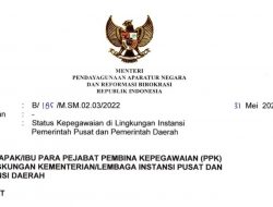 Inilah Ketentuan Kementerian PANRB Mengenai Penyelesaian Penanganan Pegawai Non-ASN