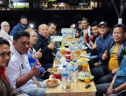 Rawat Silaturahmi, Aminullah Usman Ngopi Bareng Wartawan