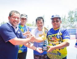 Aminullah/Tio Juara Turnamen Tenis HUT PAN Ke-24