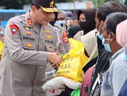 Jajaran Polda Aceh Bagi 3.475 Paket Bansos Dalam Rangka Hut Ke 71 Humas Polri