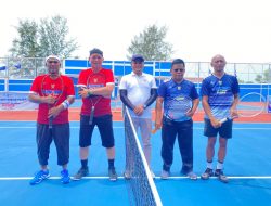 Aminullah/Fredy Juara I Turnamen Tenis Hari Kesaktian Pancasila 2022.