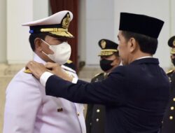 Presiden Jokowi Lantik Yudo Margono sebagai Panglima TNI