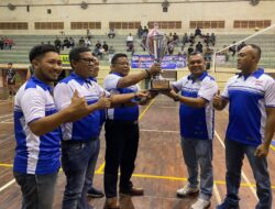 Aminullah Buka Open Turnamen Bola Voli Gemilang Cup I 2022