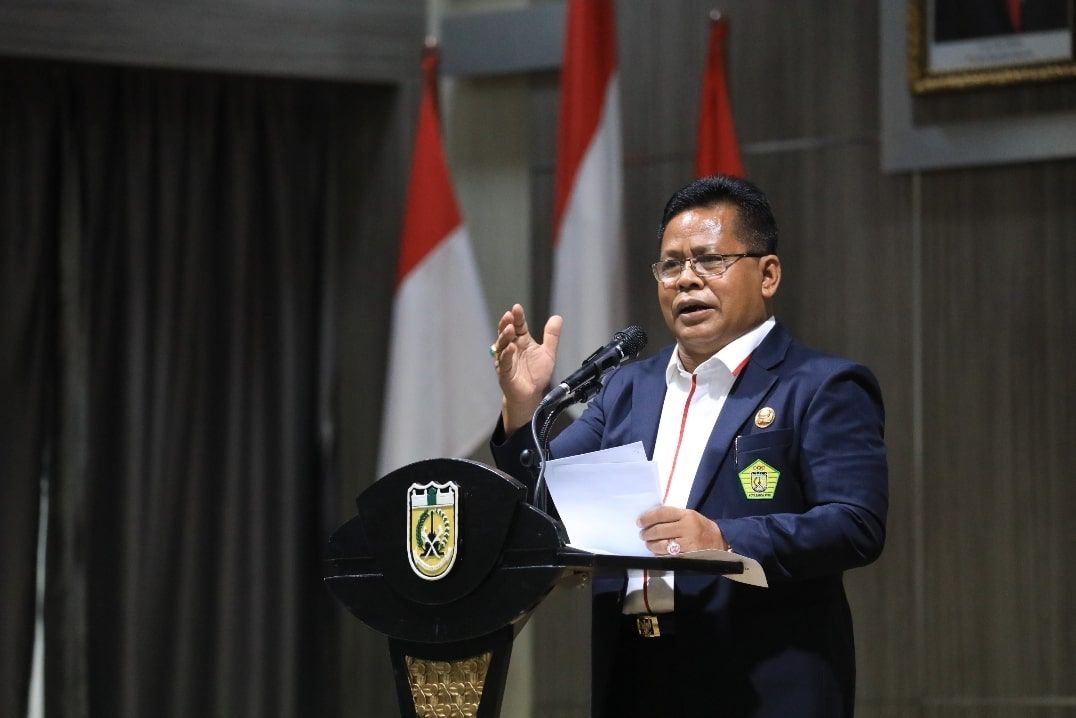 Ketua Umum Barisan Atlet Veteran Tenis Indonesia (Baveti) Aceh, H. Aminullah Usman, SE. Ak, MM