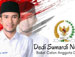 Dedi Sumardi Nurdin Resmi Daftar DPD RI, Antar 3000 Lebih KTP ke KIP Aceh