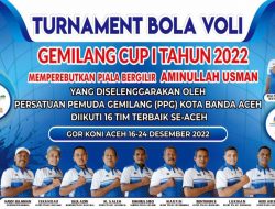 16 Klub Pastikan Ikut Open Turnamen Bola Voli Gemilang Cup I 2022
