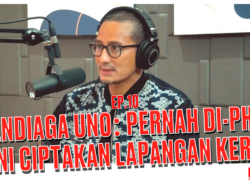 Pernah Di-PHK, Sandiaga Targetkan 4,4 Juta Lapangan Kerja di Sektor Parekraf