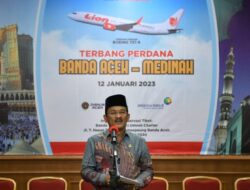 Pemerintah Aceh Lepas Keberangkatan Jamaah Umrah Aceh, Langsung dari Bandara SIM