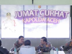Kapolda Aceh: Jumat Curhat, Upaya Polri Menampung Keluhan Masyarakat
