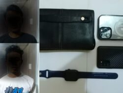 Nekat Curi Handphone di Toko Kelontong, Dua Pemuda ini Ditangkap Polisi