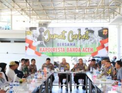 Jumat Curhat, Warga Keluhkan Maksiat di Pinggir Kali Kepada Kapolresta Banda Aceh