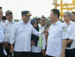 Menhub RI Tinjau Pelabuhan PT PIM Untuk Operasional Produksi Pupuk NPK