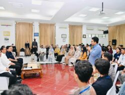 Bertemu Anak Muda Aceh, Presiden Jokowi Bahas Peluang di Berbagai Bidang