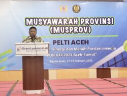 Aminullah Harap Ketua Pelti Terpilih Pro Aktif Hadapi PON XXI Aceh – Sumut 2024