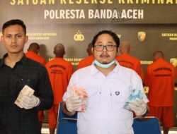 Enam Penjudi Togel di Banda Aceh Ditangkap