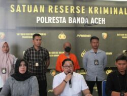Satreskrim Polresta Banda Aceh Tangkap Kakek Lecehkan Cucu