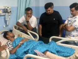 Jenguk Akilul Wadhan, Rahmat Djailani: Ini Pelajaran Buruk Sepak Bola Aceh