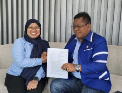 Aminullah Resmi Mendaftar Bacaleg DPR RI Dapil Aceh II