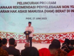 Presiden Jokowi: Pemerintah Memiliki Niat Tulus Selesaikan Kasus Pelanggaran HAM Berat