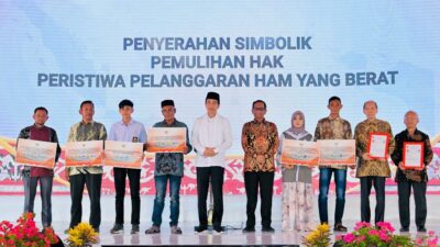 Luncurkan Program Pemulihan Hak Korban Pelanggaran HAM Berat, Presiden: Untuk Pulihkan Luka Bangsa