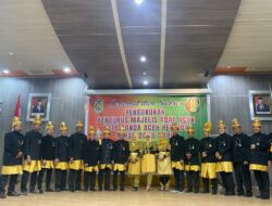 Pengurus MAA Kota Banda Aceh Periode 2023-2028 Dikukuhkan