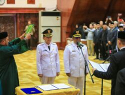 Pj Gubernur Lantik Amiruddin Pj Wali Kota Banda Aceh