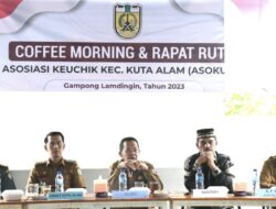 Serap Aspirasi Keuchik, Plh Wali Kota Amiruddin  Coffee Morning dengan Asokulam