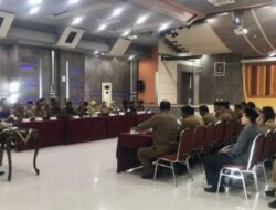 Pj Wali Kota Amiruddin Gelar Rapat Perdana Bersama Kepala OPD