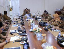 Pj Wali Kota Amiruddin Pimpin Rapat Evaluasi PAD