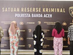 Polisi Tangkap Mucikari dan PSK di Hotel Ternama di Banda Aceh
