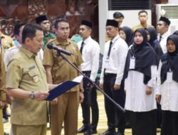 Pj Gubernur Aceh Lantik 3.247 PNS dan PPPK Guru