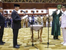 Syaridin Kepala BPSDM Aceh Resmi Dilantik Jadi Pj Wali Kota Langsa