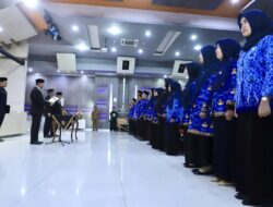 Pj Sekda Wahyudi Lantik 233 ASN Banda Aceh untuk Jabatan Fungsional Guru