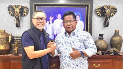 Aminullah Usman Temui Ketum PAN Zulhas di Jakarta, Ada Apa ?